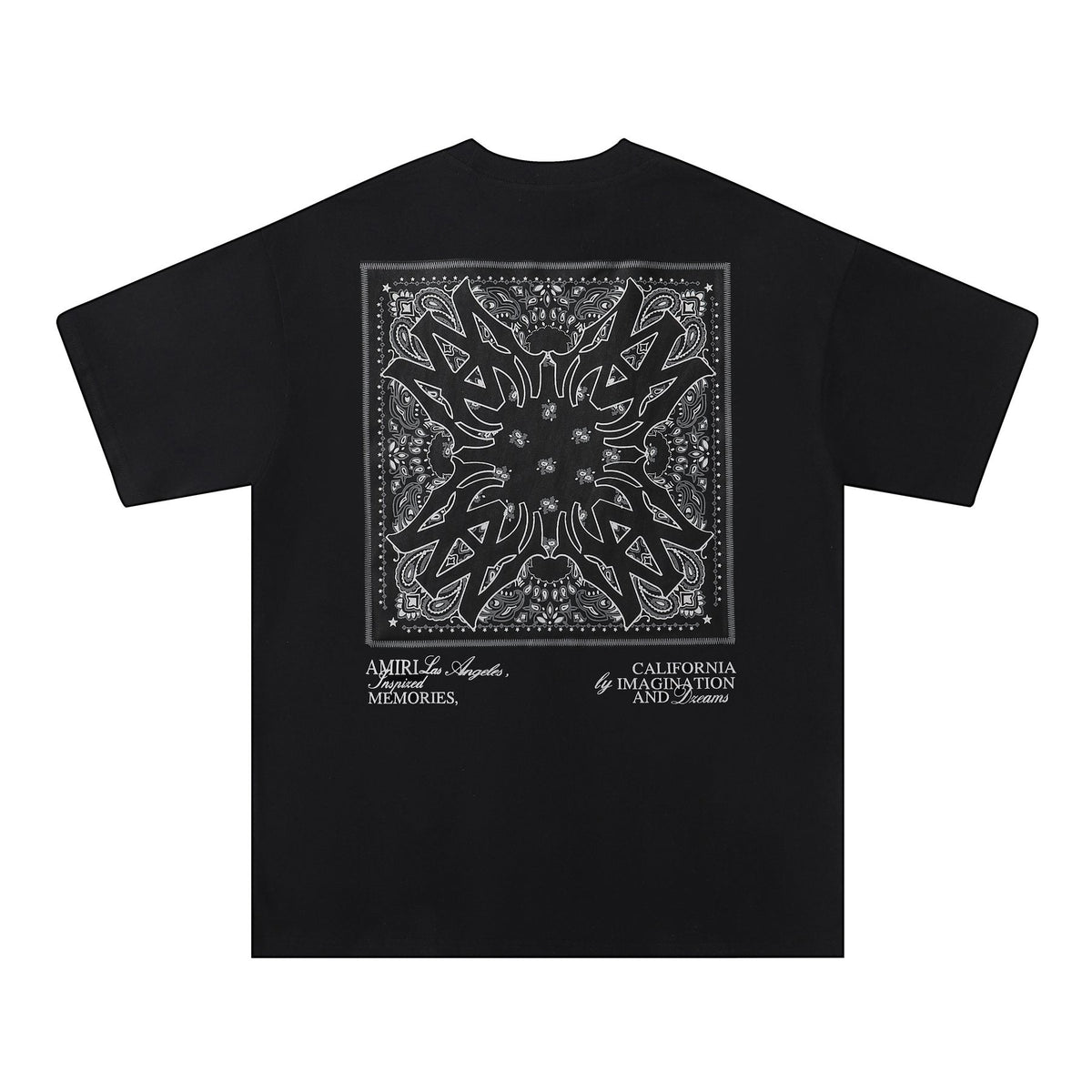 AMIRI Bandana Graphic Short-Sleeve T-Shirt — back